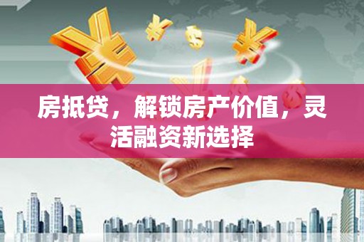 隆子房抵贷，解锁房产价值，灵活融资新选择