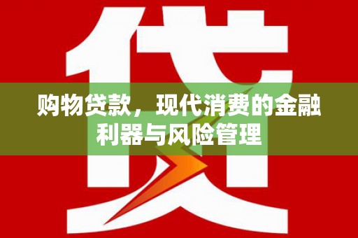隆子购物贷款，现代消费的金融利器与风险管理