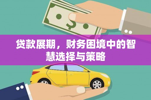 隆子贷款展期，财务困境中的智慧选择与策略