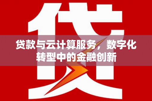 隆子贷款与云计算服务，数字化转型中的金融创新