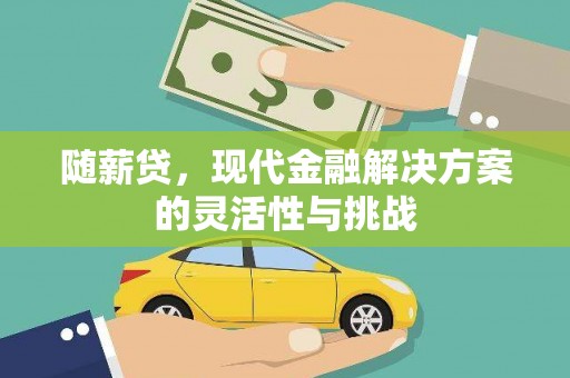 隆子随薪贷，现代金融解决方案的灵活性与挑战
