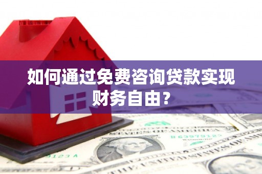 隆子如何通过免费咨询贷款实现财务自由？