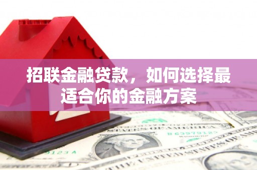 隆子招联金融贷款，如何选择最适合你的金融方案