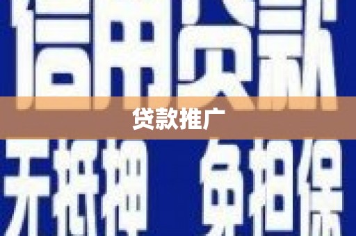 隆子贷款推广