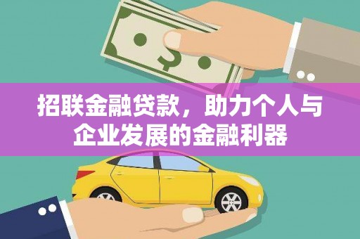 隆子招联金融贷款，助力个人与企业发展的金融利器
