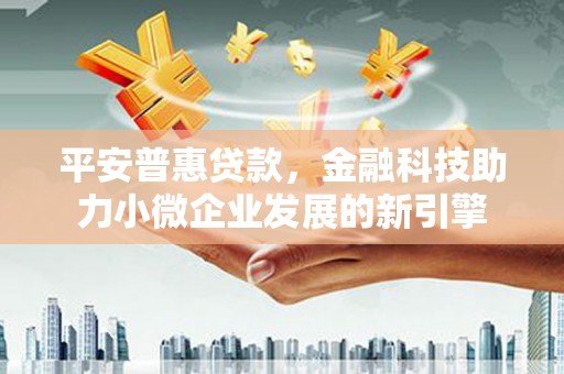 隆子平安普惠贷款，金融科技助力小微企业发展的新引擎
