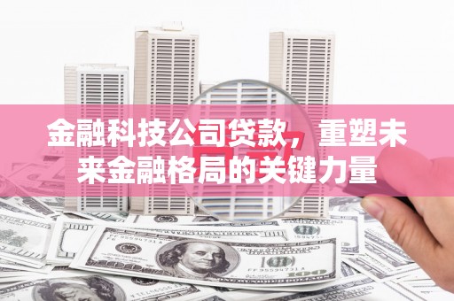 隆子金融科技公司贷款，重塑未来金融格局的关键力量