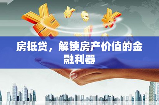 隆子房抵贷，解锁房产价值的金融利器