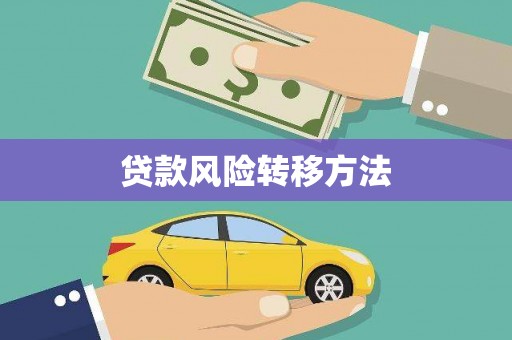 隆子贷款风险转移方法 隆子贷款风险转移方法