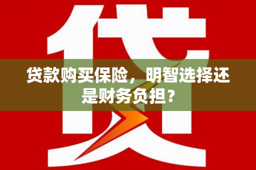 隆子贷款购买保险，明智选择还是财务负担？
