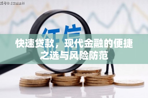 隆子快速贷款，现代金融的便捷之选与风险防范