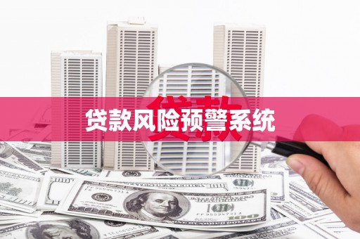 隆子贷款风险预警系统