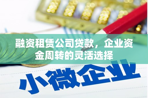 隆子融资租赁公司贷款，企业资金周转的灵活选择