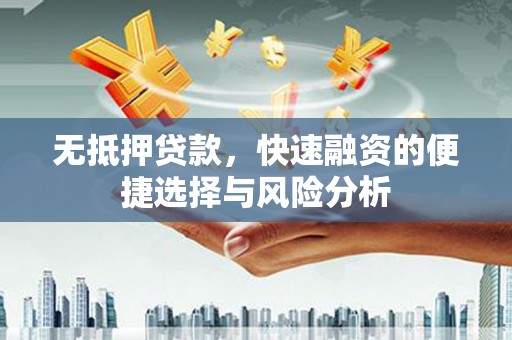 隆子无抵押贷款，快速融资的便捷选择与风险分析