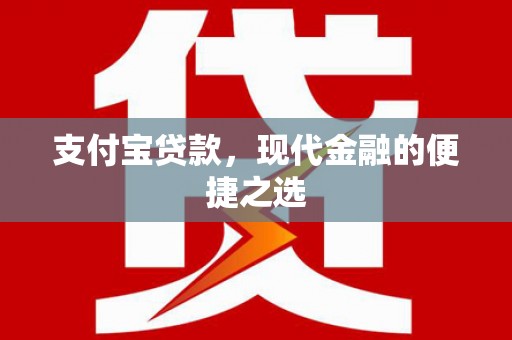 隆子支付宝贷款，现代金融的便捷之选
