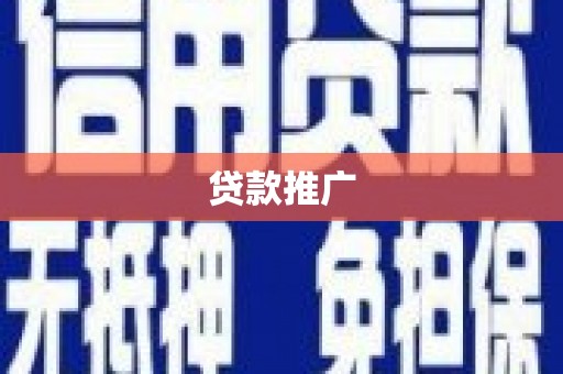 隆子贷款推广