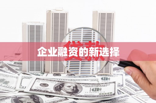 隆子企业融资的新选择