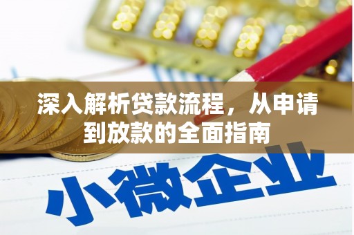 隆子深入解析贷款流程，从申请到放款的全面指南