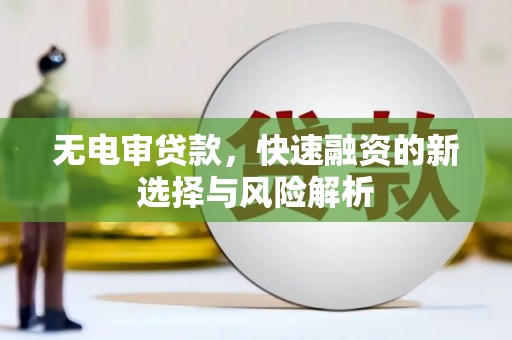 隆子无电审贷款，快速融资的新选择与风险解析