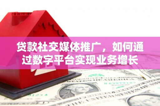 隆子贷款社交媒体推广，如何通过数字平台实现业务增长