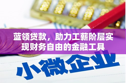 隆子蓝领贷款，助力工薪阶层实现财务自由的金融工具