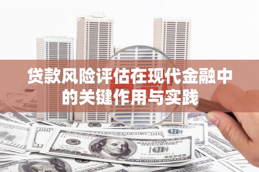隆子贷款风险评估在现代金融中的关键作用与实践