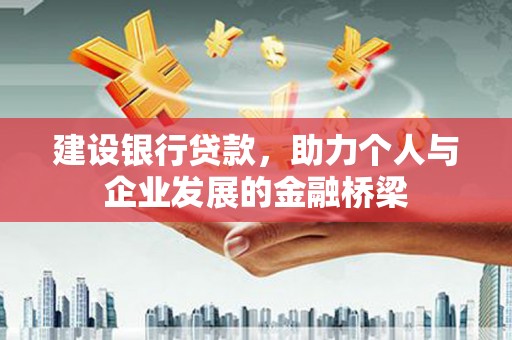 隆子建设银行贷款，助力个人与企业发展的金融桥梁