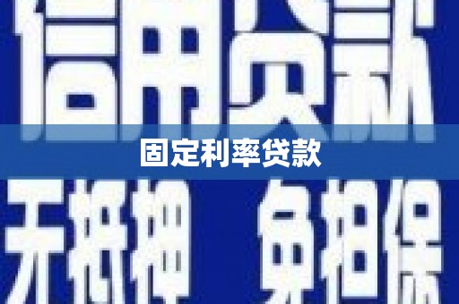 隆子固定利率贷款