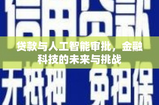 隆子贷款与人工智能审批，金融科技的未来与挑战