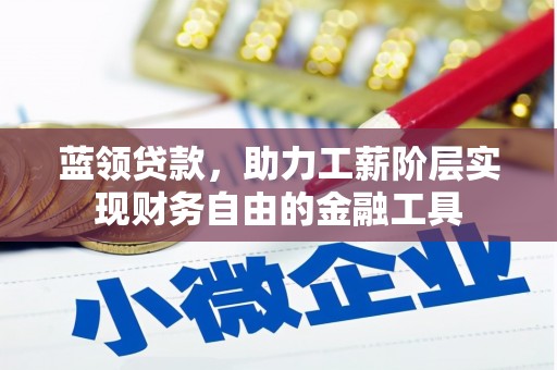 隆子蓝领贷款，助力工薪阶层实现财务自由的金融工具
