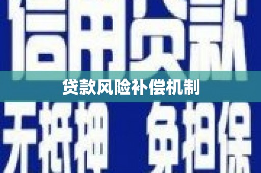 隆子贷款风险补偿机制