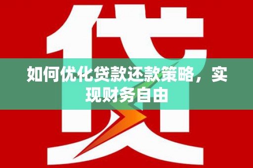 隆子如何优化贷款还款策略，实现财务自由