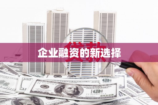 隆子企业融资的新选择