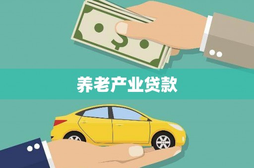 隆子养老产业贷款