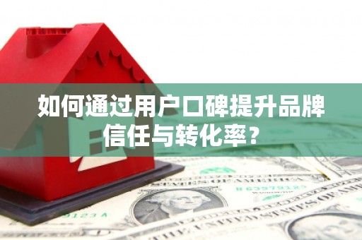 隆子如何通过用户口碑提升品牌信任与转化率？