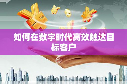 隆子如何在数字时代高效触达目标客户