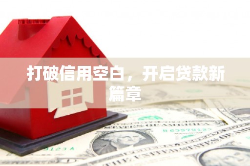 隆子打破信用空白，开启贷款新篇章
